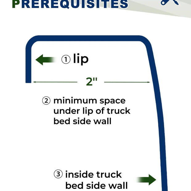 Truck Camper Tie Downs fit for Most Full-Size Non Dual Pickup Trucks,Set of 4-2