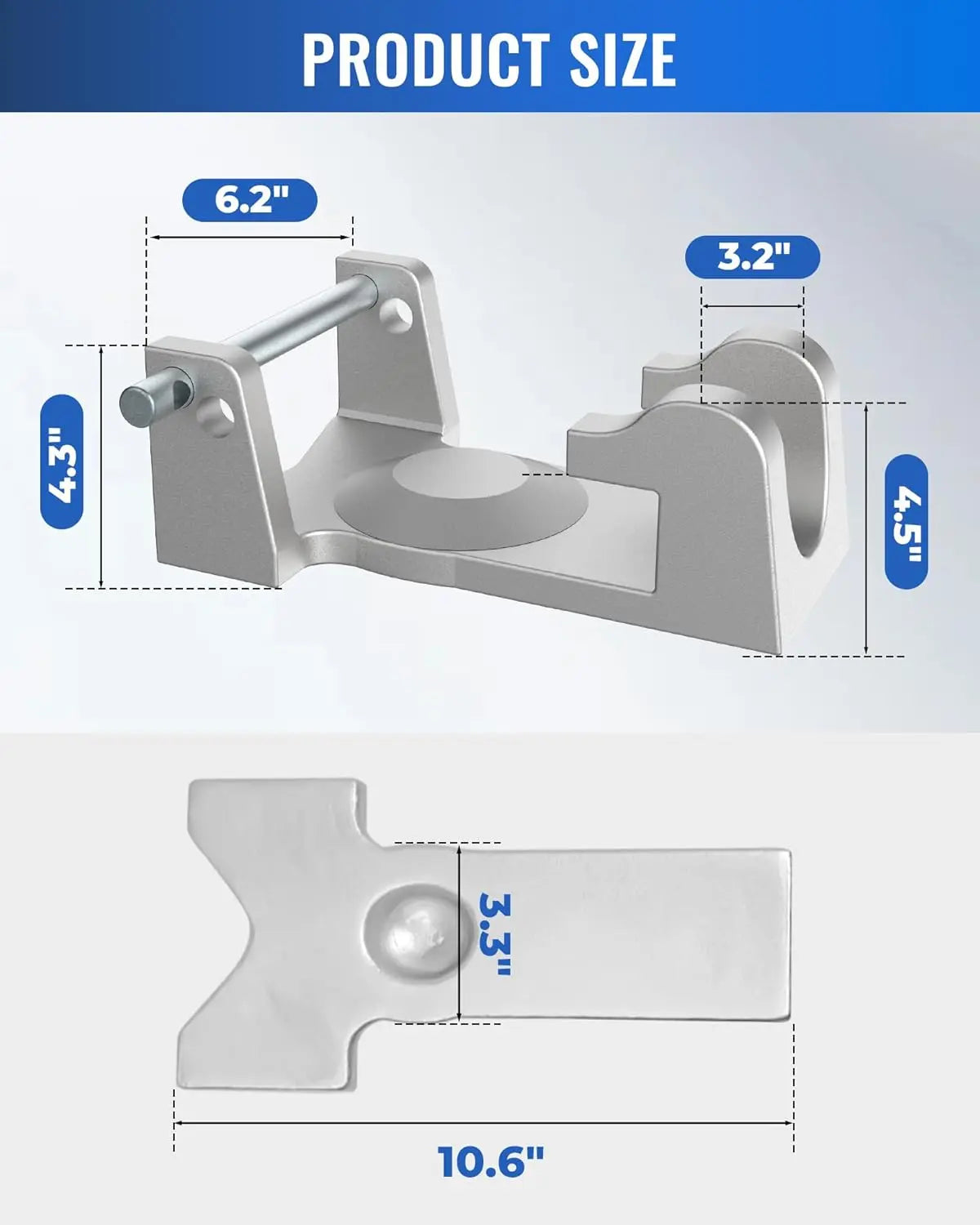 Gooseneck Trailer Lock,Heavy Duty Trailer Lock,2-5/16