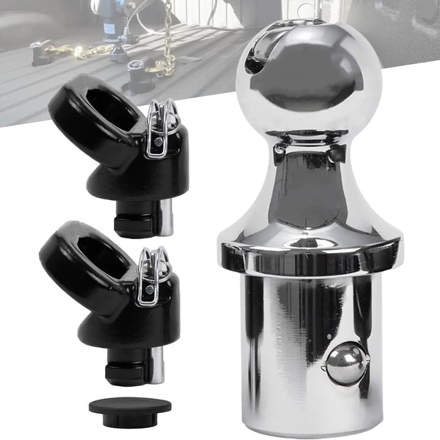 Gooseneck Hitch Kit(Replace 60618,31000 lbs),Gooseneck Ball Hitch Kit,Puck System Kit Fit for 2013-2024 Dodge Ram 2500/3500-1