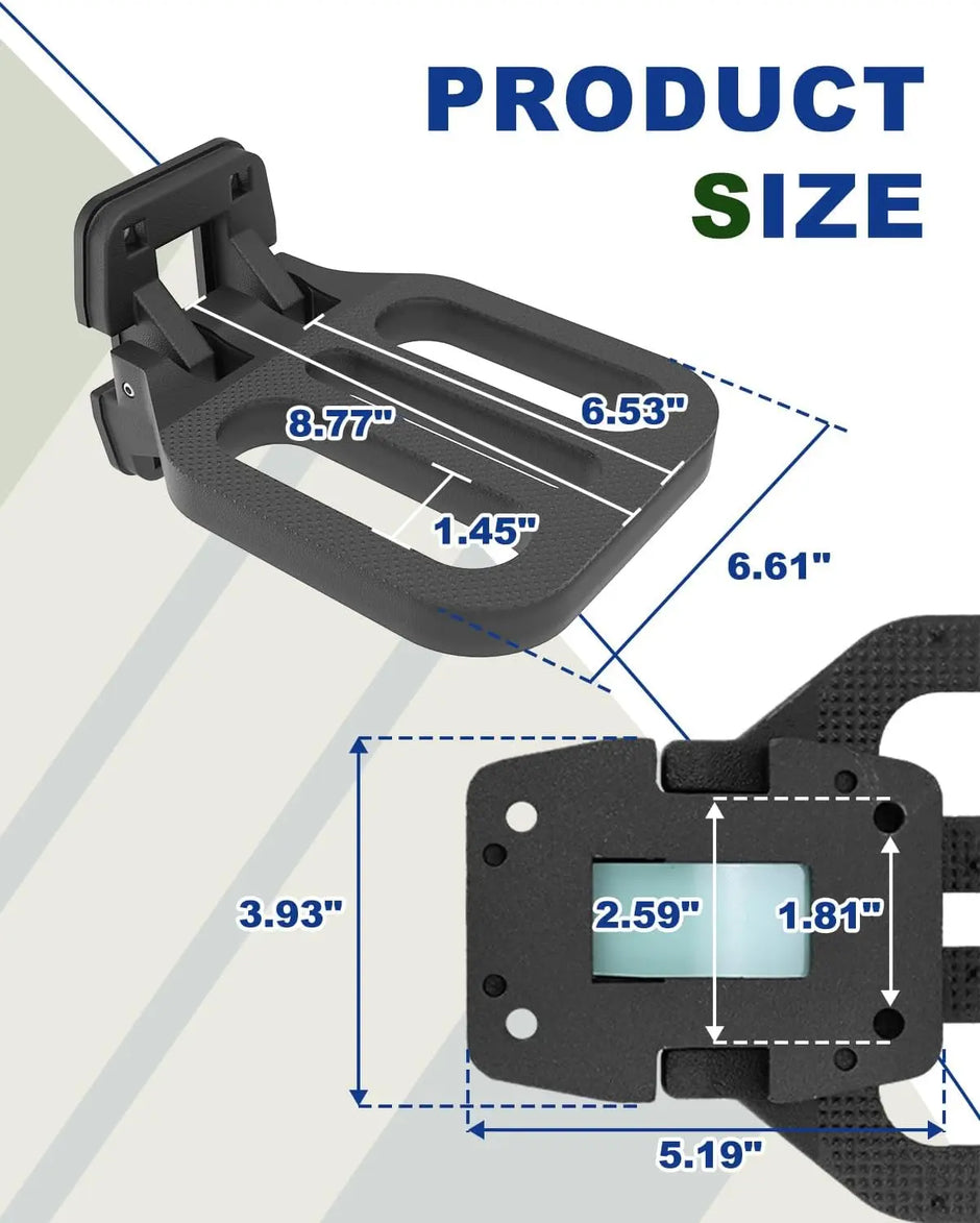  Large Folding Step Fit for Trucks,Trailers and Rvs-3