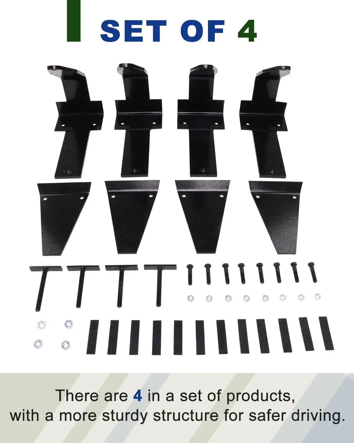 Truck Camper Tie Downs fit for Most Full-Size Non Dual Pickup Trucks,Set of 4-5