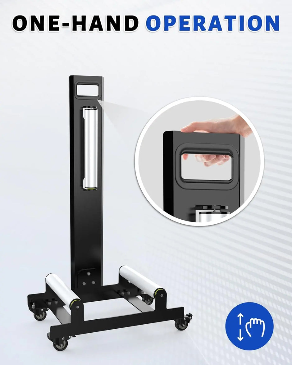 360° Rolling Wheel Detailing Stand-Portable Wheel Cleaning Stand for Car Wash,Rim Cleaning,Tire Shine Applications and Detailing Tasks-3