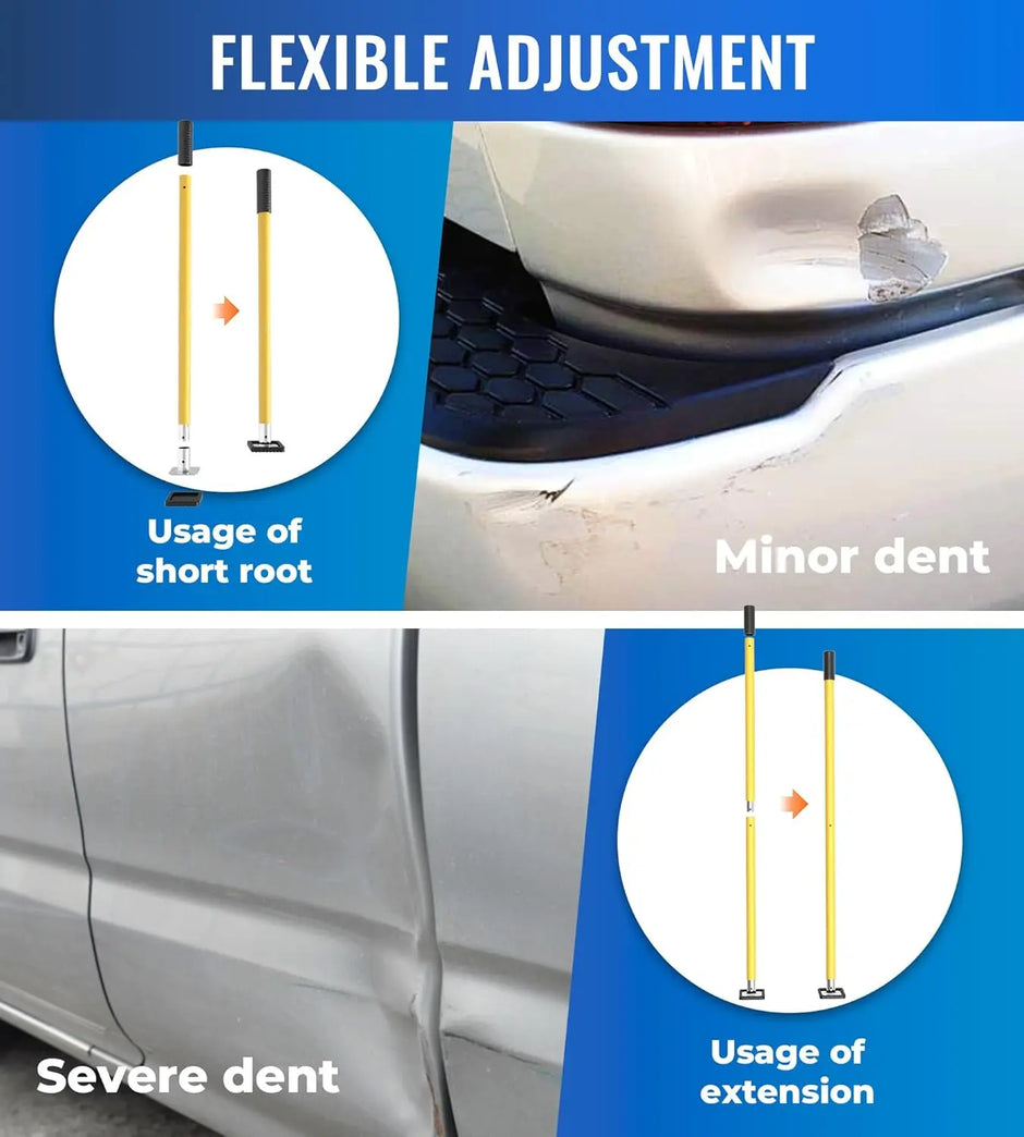 Adjustable Puling Stick Tool Universal for Auto Body Repair Bumpers,Panels,Hoods and Decks,55.4