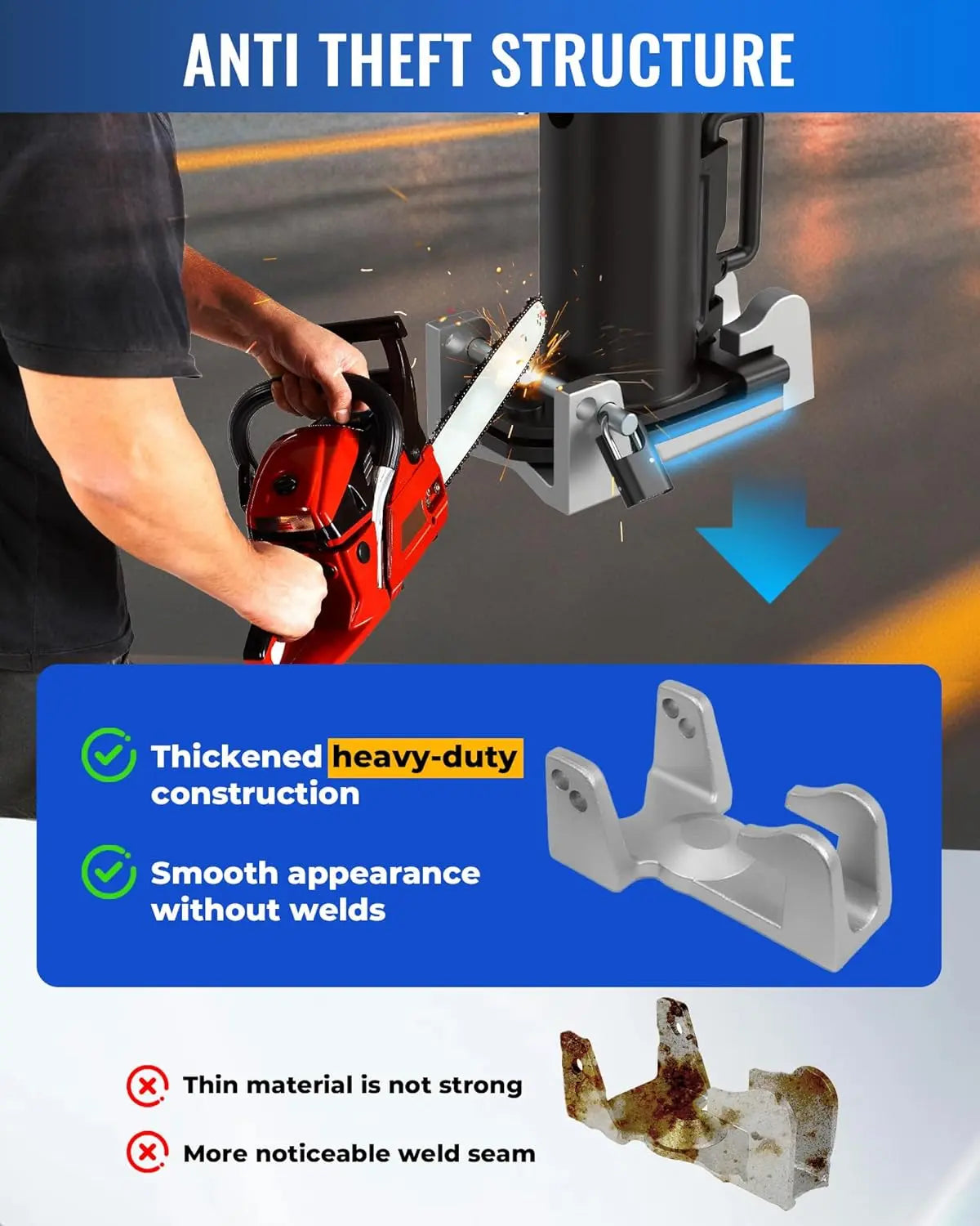 Gooseneck Trailer Lock,Heavy Duty Trailer Lock,2-5/16