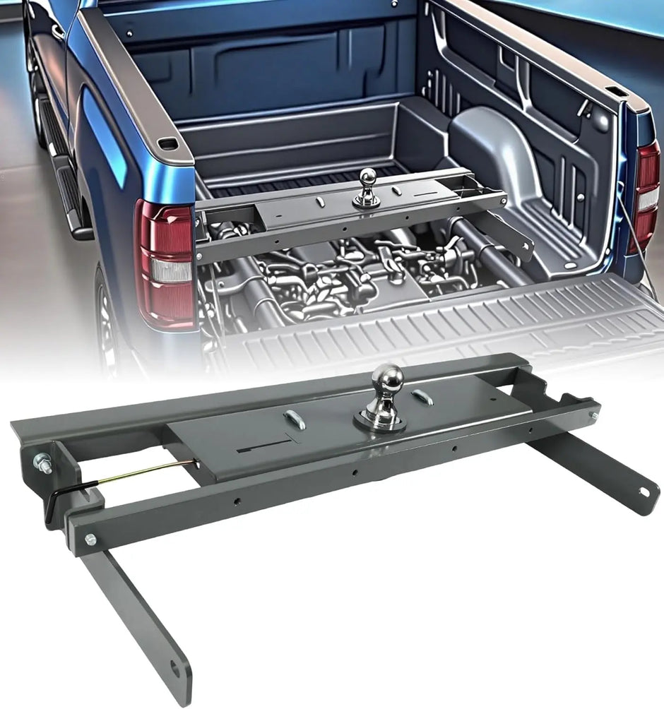 Heavy-Duty Gooseneck Hitch Fit for 2016-2019 Chevy/GMC 2500 & 3500-1