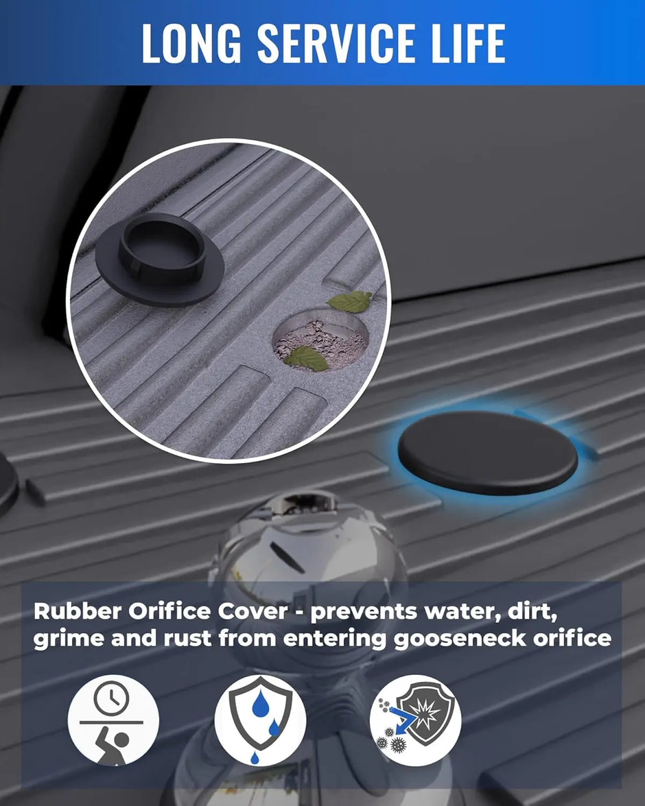 Gooseneck Hitch Kit(Replace 60618,31000 lbs),Gooseneck Ball Hitch Kit,Puck System Kit Fit for 2013-2024 Dodge Ram 2500/3500-5