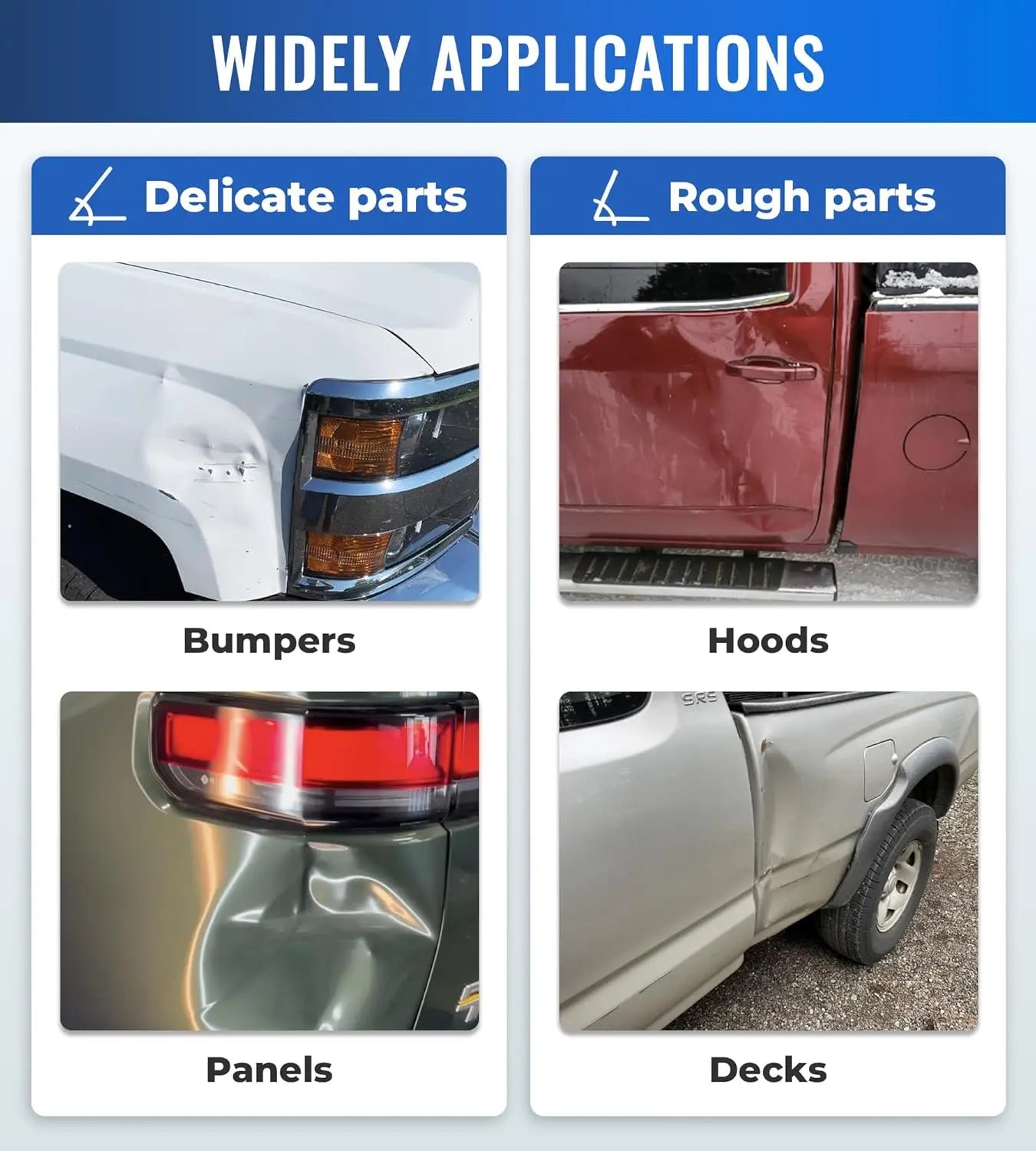 Adjustable Puling Stick Tool Universal for Auto Body Repair Bumpers,Panels,Hoods and Decks,55.4