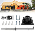 Gooseneck Hitch Kit Fit for Flat Beds,GTW 31000 lbs,Replace GNRK1500-1
