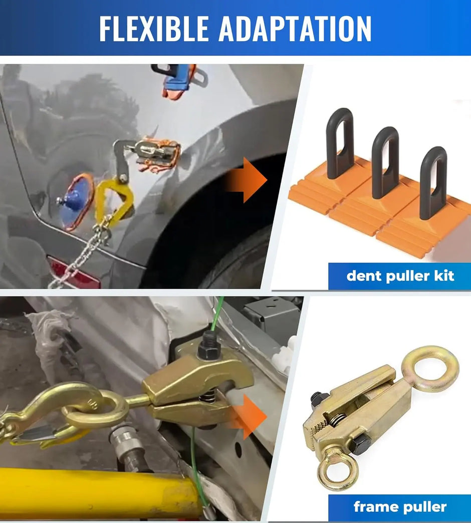 Adjustable Puling Stick Tool Universal for Auto Body Repair Bumpers,Panels,Hoods and Decks,55.4