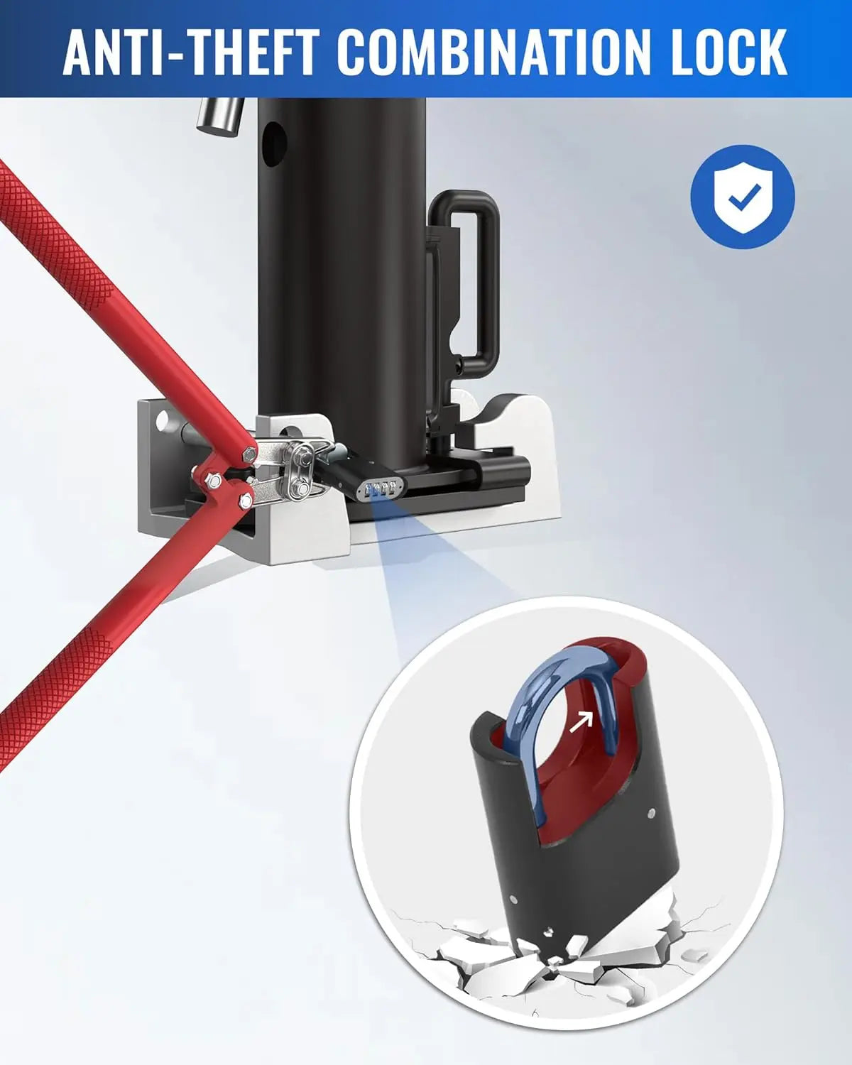 Gooseneck Trailer Lock,Heavy Duty Trailer Lock,2-5/16