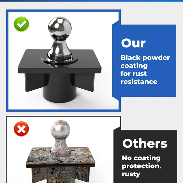 Gooseneck Hitch Kit Fit for Flat Beds,GTW 31000 lbs,Replace GNRK1500-2