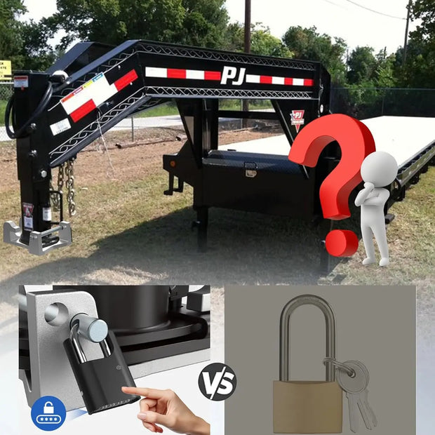 Gooseneck Trailer Lock,Heavy Duty Trailer Lock,2-5/16" Gooseneck Coupler Lock-2