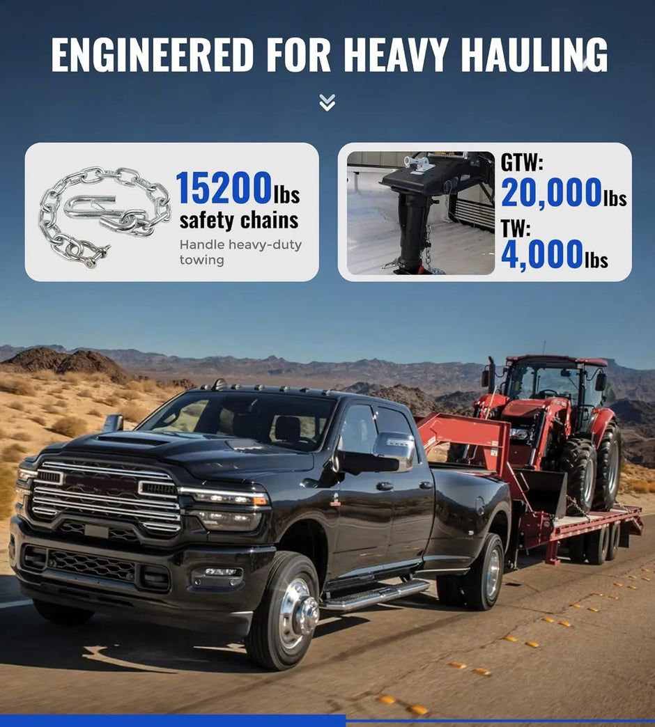 5th Wheel to gooseneck Adapter 12